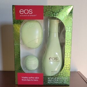 eos Green Moisturizer & Body Oil Set